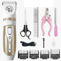 Wiederaufladbare niedrige Noise Haustier Haar Clipper Remover Cutter Cat Dog Hair Trimmer Elektrische Haustiere Haartuelle Maschine